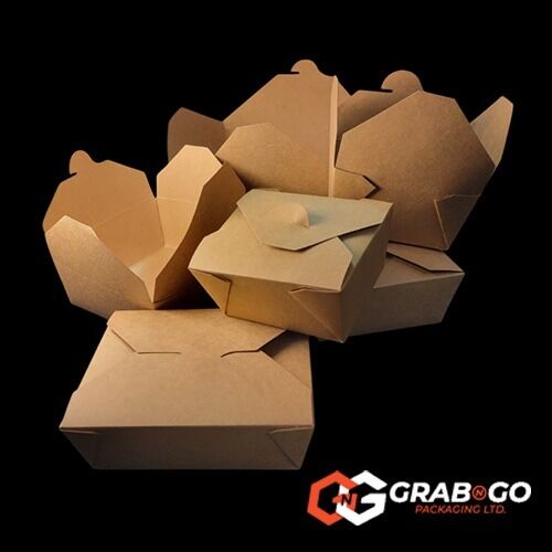 No.8 Brown Kraft Food Carton - 1250ml – view 4